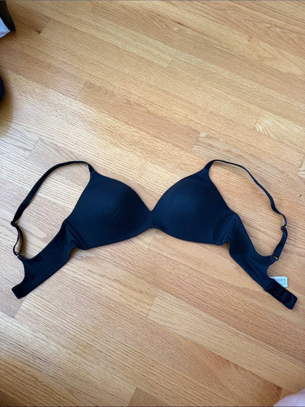aerie Black Seamless T-Shirt Bra